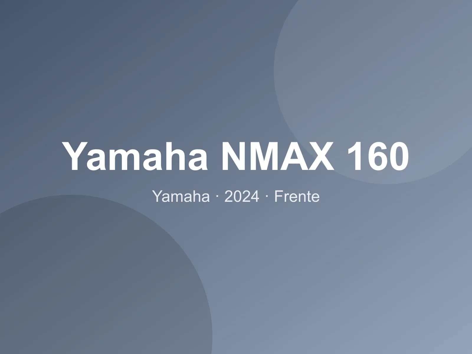 Yamaha NMAX 160 2024